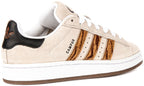Adidas Campus 00S In Beige Leopard Strips For Junior