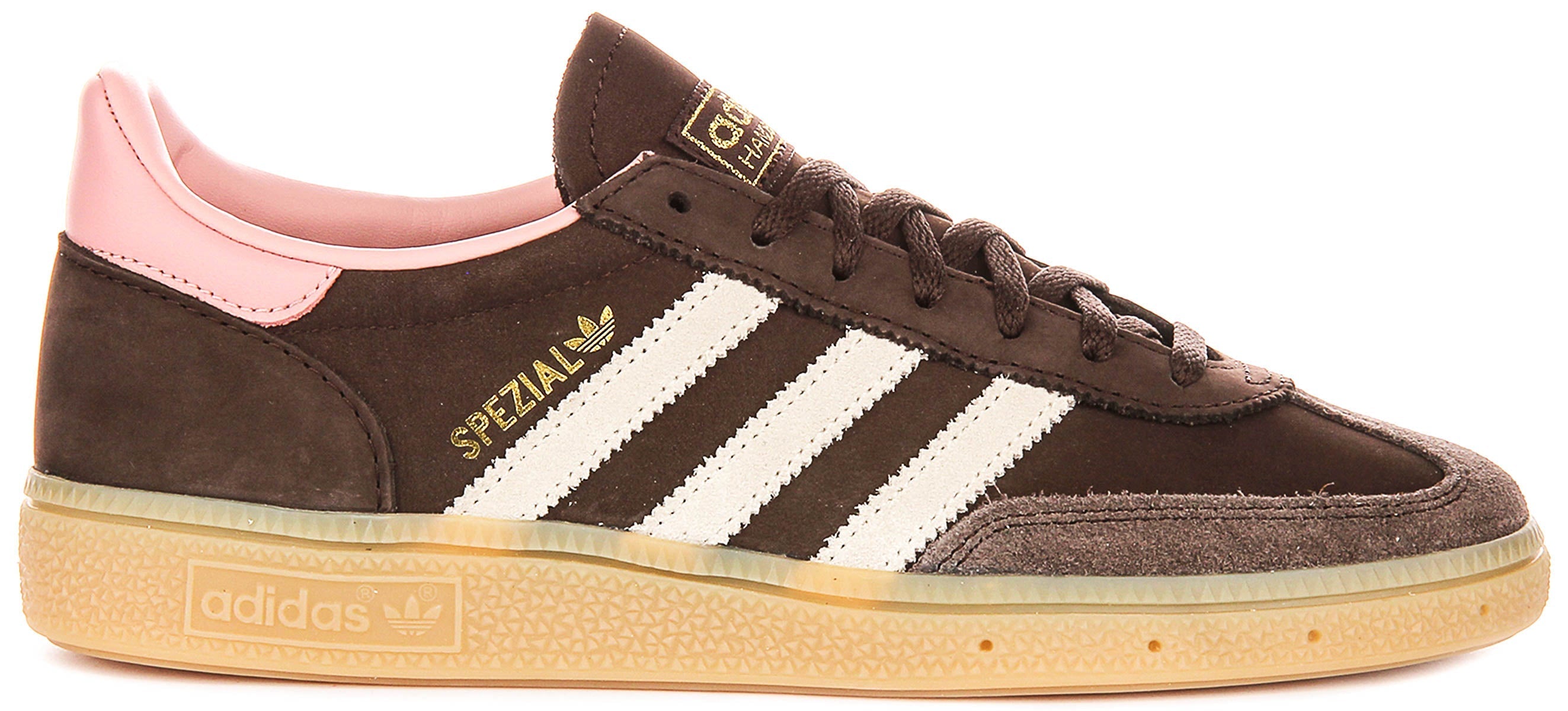 Adidas Handball Spezial In Brown Pink For Women Secondary image