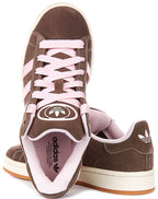 Adidas Campus 00S J In Brown Pink For Junior