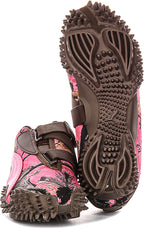 Puma Mostro Camo Ii In Brown Pink For Women