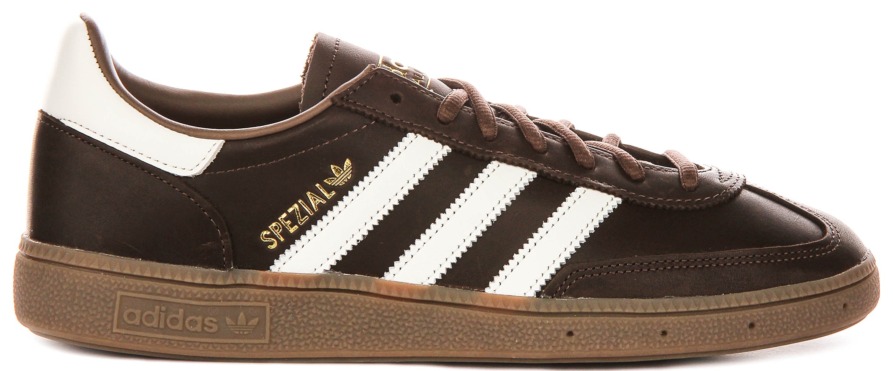 Adidas Handball Spezial In Brown White Secondary image