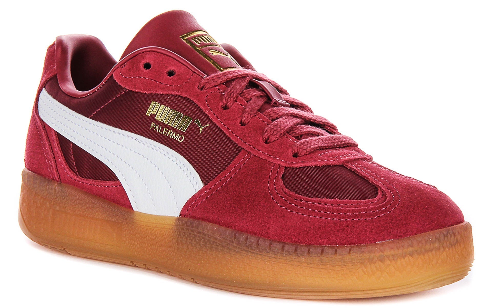 Puma Palermo Moda Tongue In Burgundy pour Femme Main image