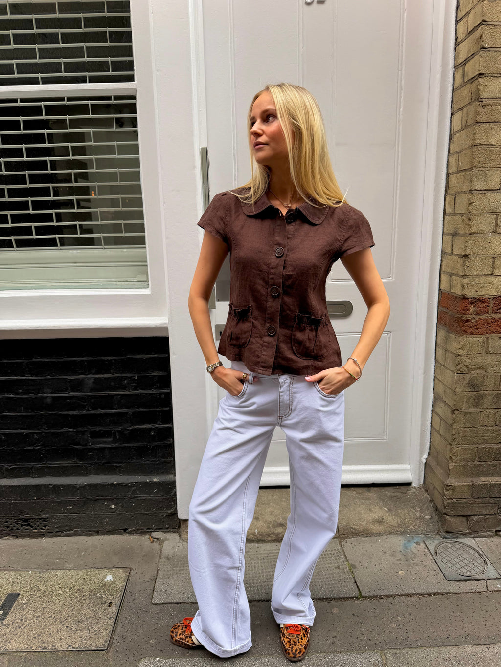 Margot Top - Brown
