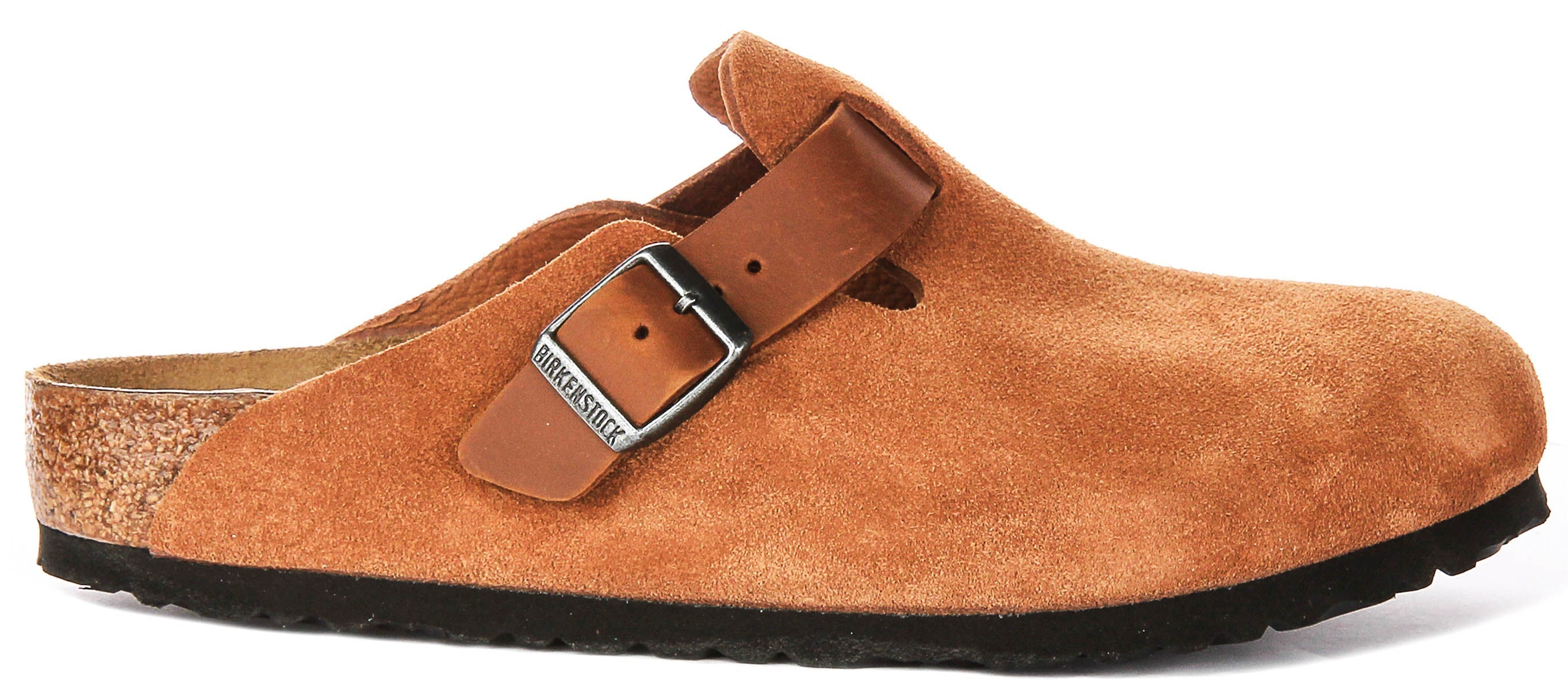 Birkenstock Boston Bs en Cognac | Coupe Régulière Secondary image
