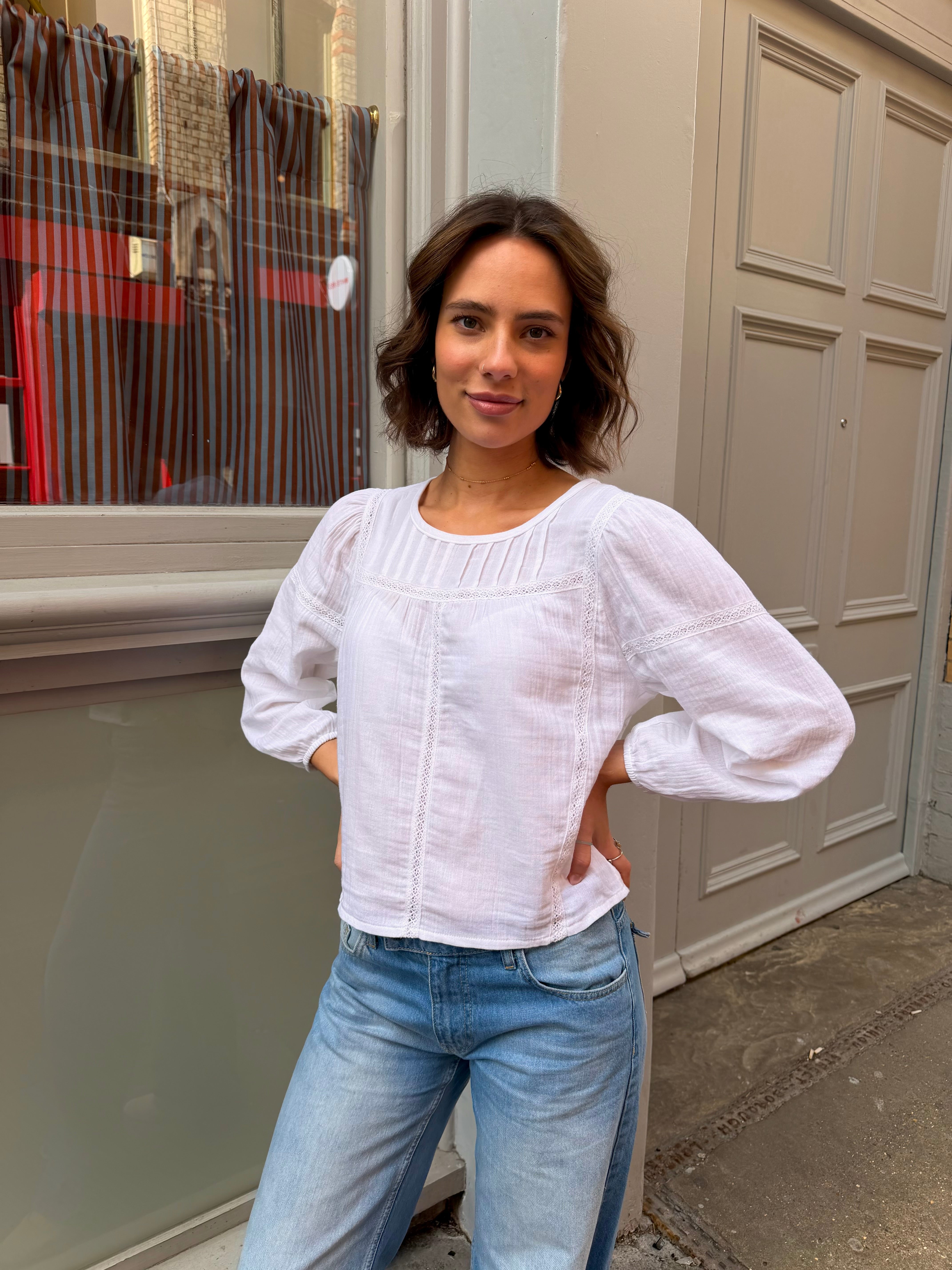 Lara Top - White Secondary image