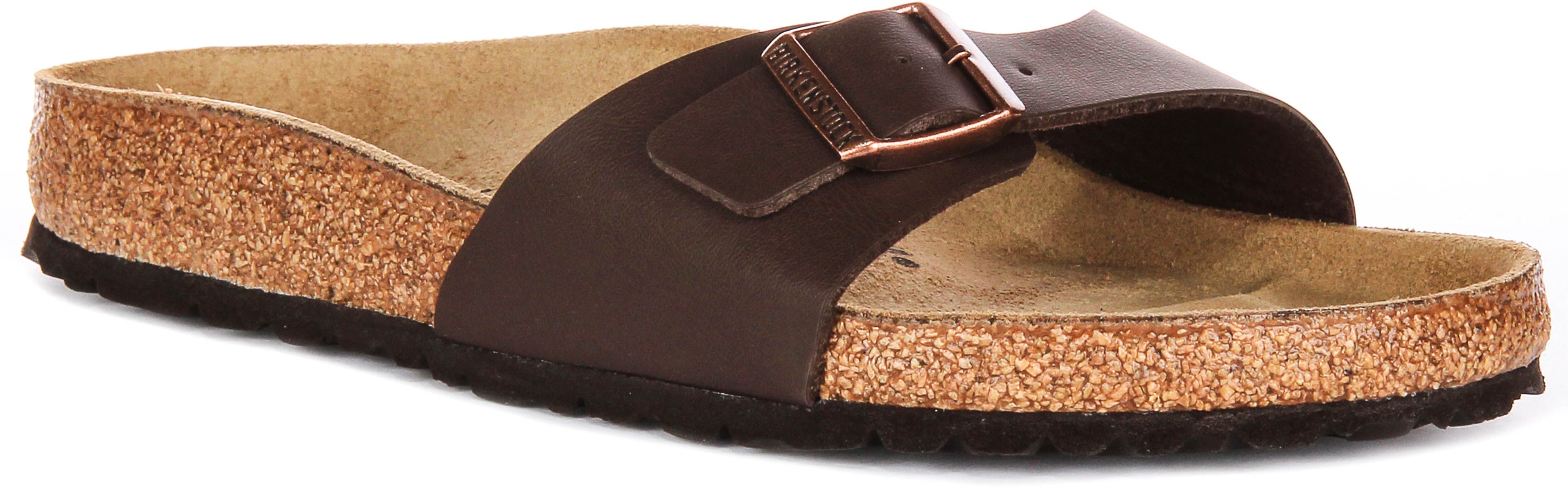 Birkenstock Madrid en Marron Foncé | Coupe Régulière Main image