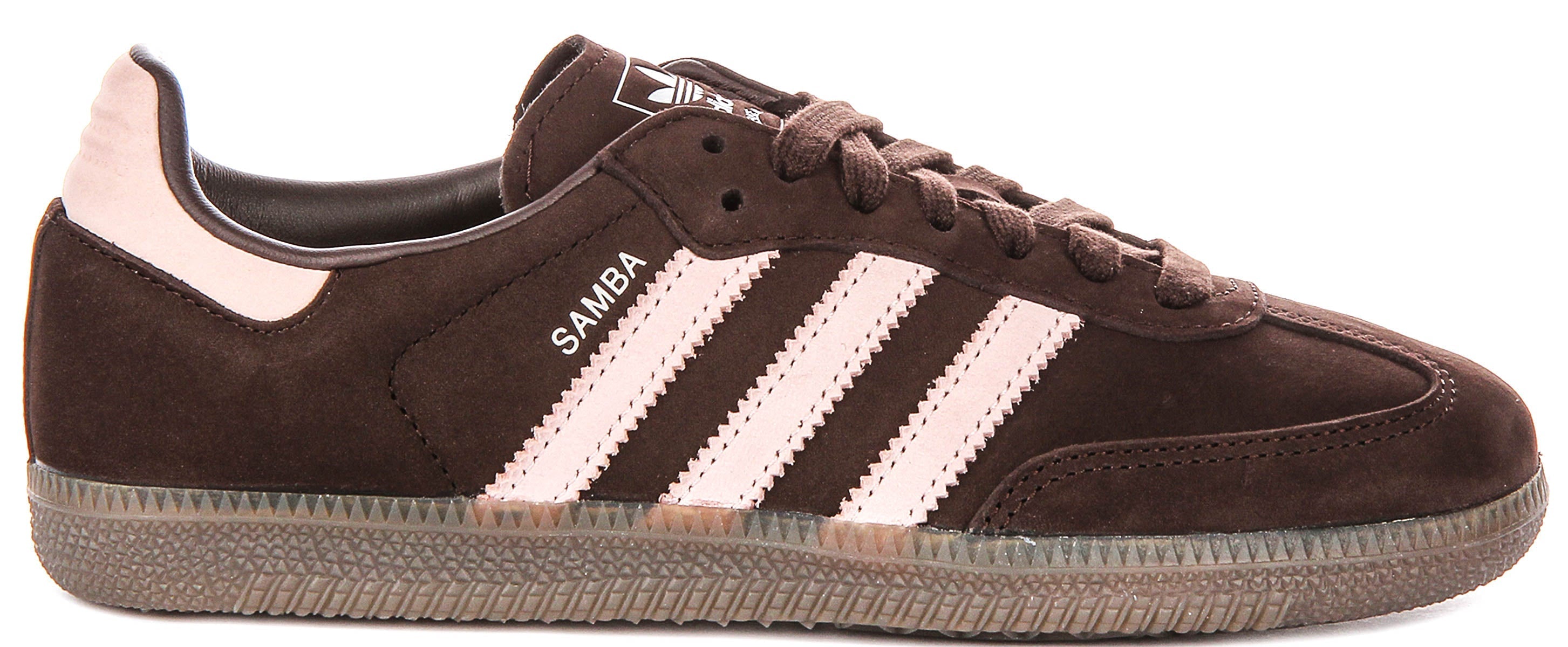 Adidas Samba OG W In Dark Brown Pink For Women Secondary image