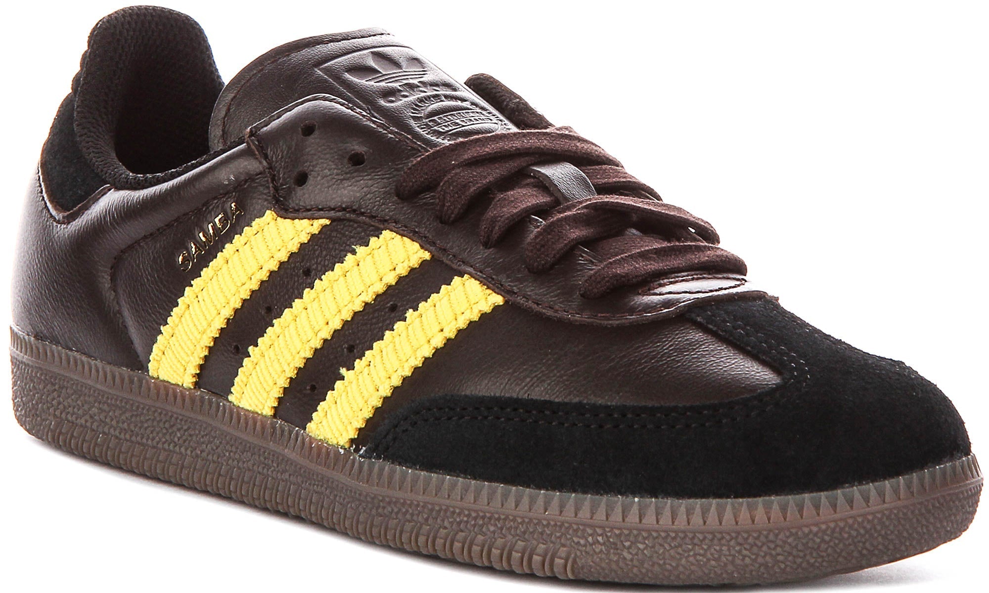 Adidas Samba OG In Dark Brown Yellow For Men Main image