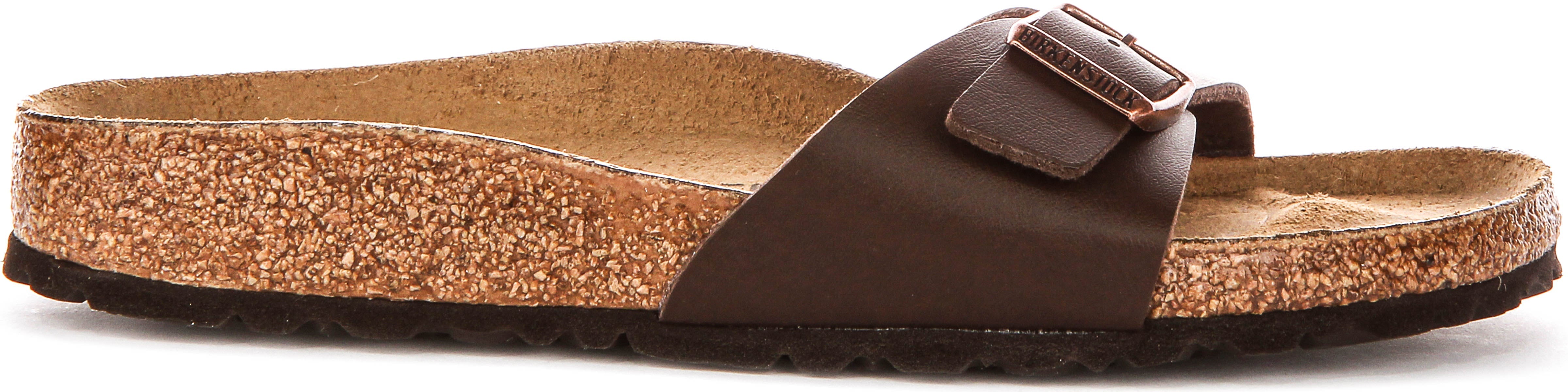 Birkenstock Madrid Bs In Dark Brown | Narrow Fit Secondary image