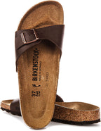 Birkenstock Madrid Bs In Dark Brown | Narrow Fit