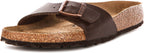 Birkenstock Madrid Bs In Dark Brown | Narrow Fit