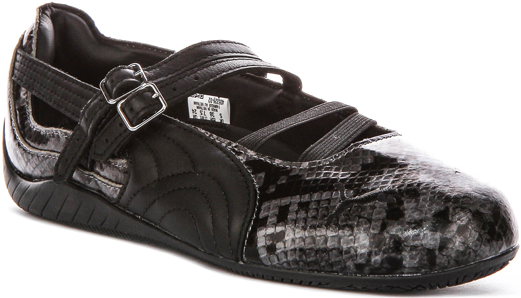 Puma SC Ballet Snake In Dark Grey Snake Print For Women Main image