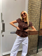 Margot Top - Brown