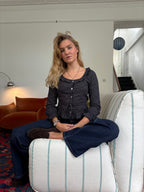 Ines Blouse - Black Polka Dot (Long Sleeve)