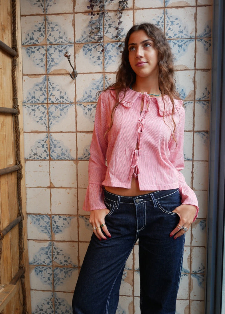 Sadie Shirt - Red Main image