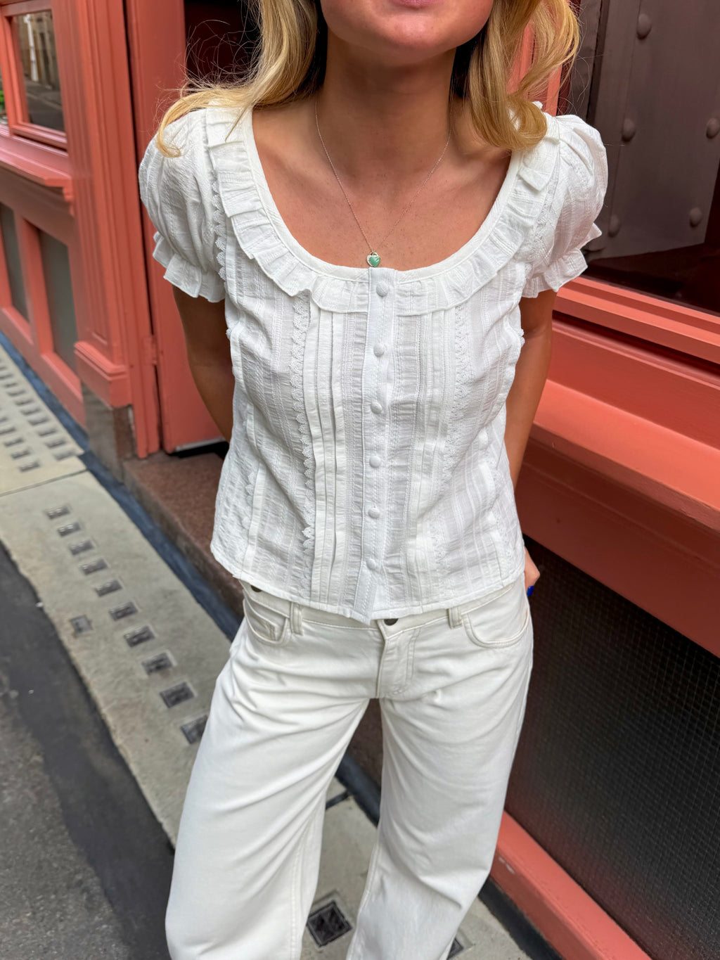 Ines Blouse - White