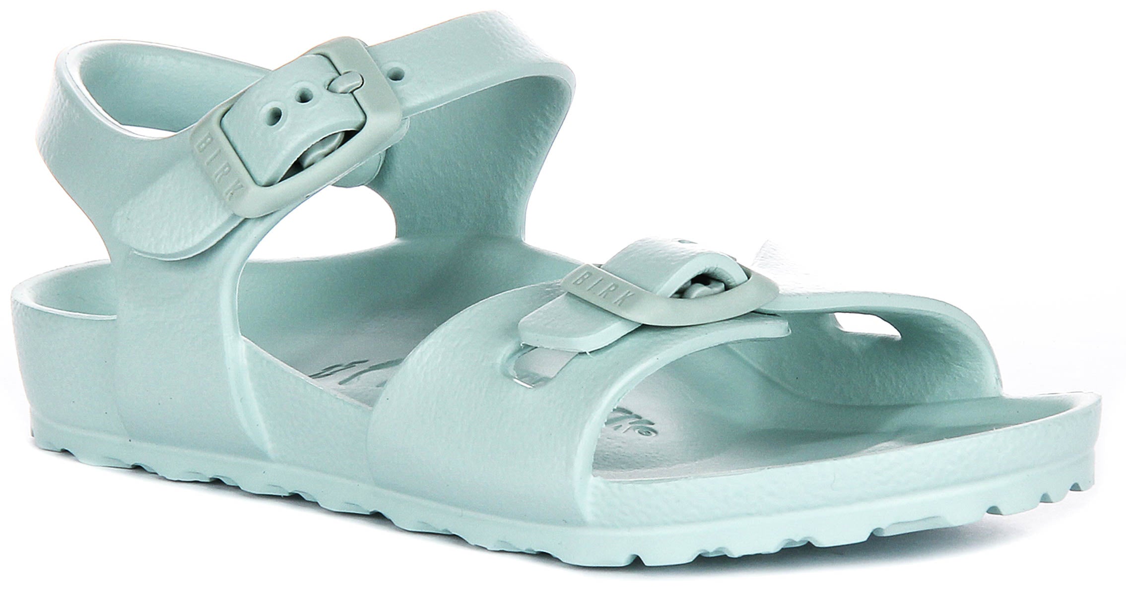 Birkenstock Rio Eva Kids en Vert | Coupe Étroit Main image