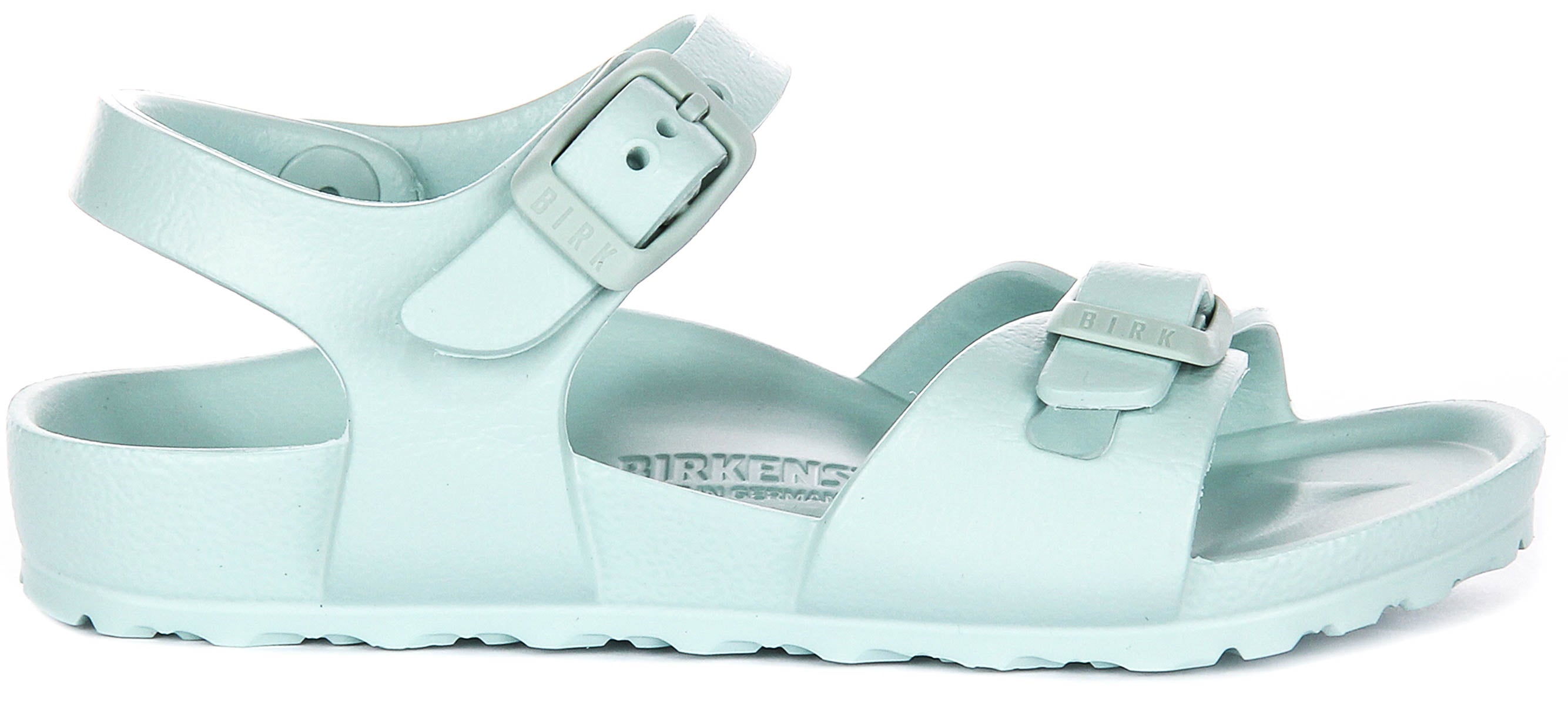 Birkenstock Rio Eva Kids en Vert | Coupe Étroit Secondary image