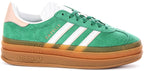 Adidas Gazelle Bold J In Green For Junior