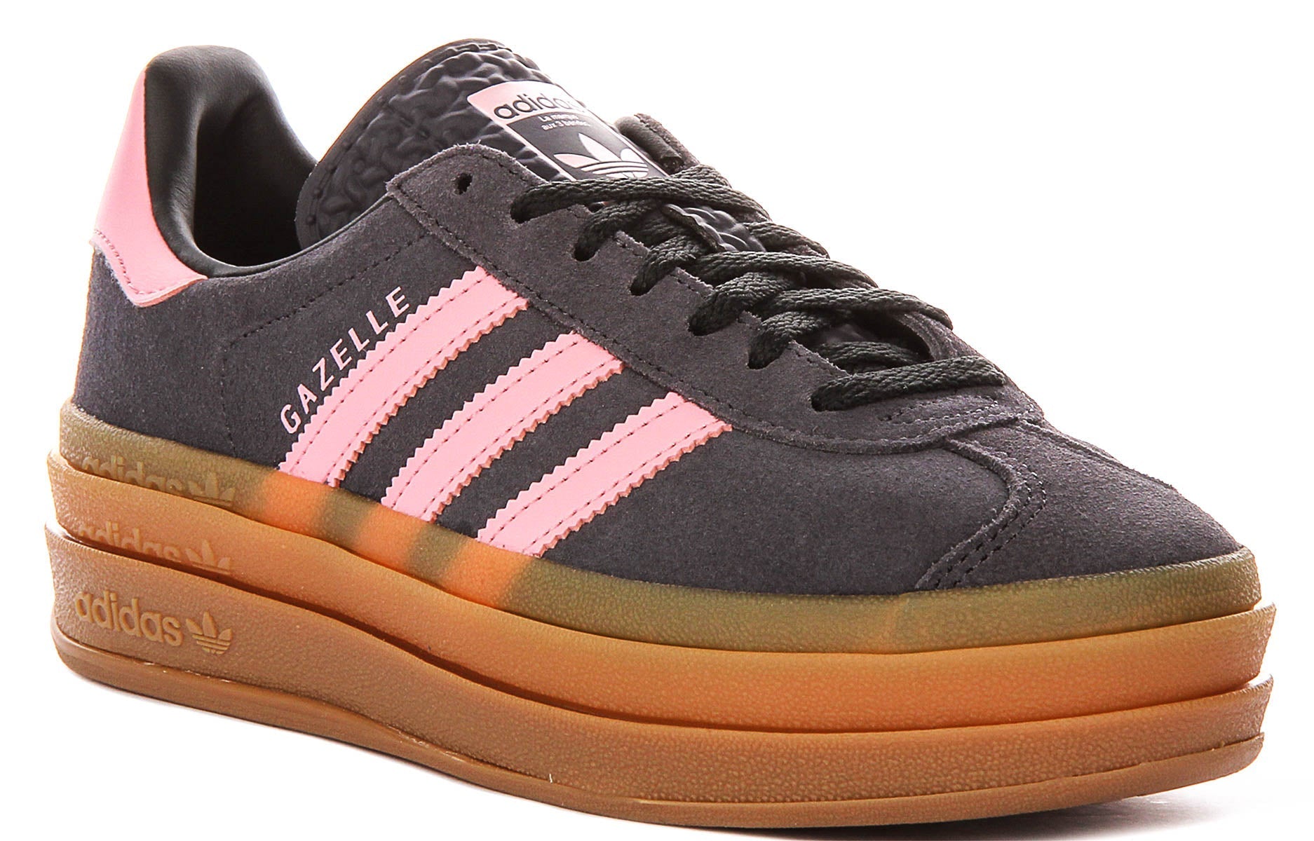 Adidas Gazelle Bold J In Greypink For Youth Main image