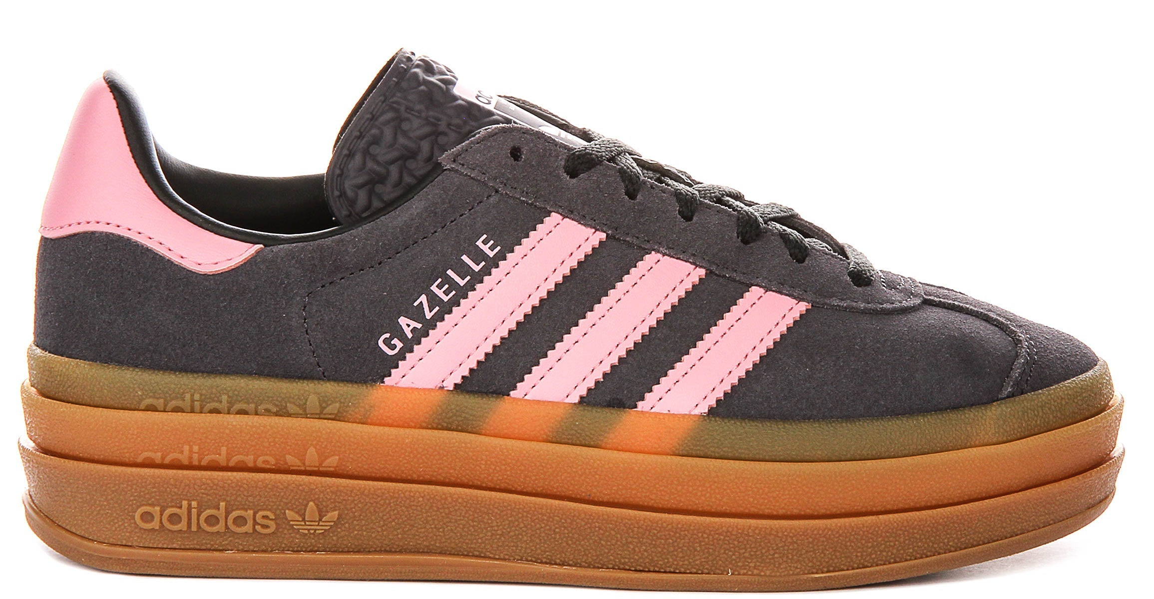 Adidas Gazelle Bold J In Greypink For Youth Secondary image