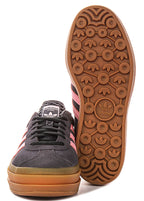Adidas Gazelle Bold J In Greypink For Youth