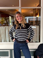 Cara Jumper - Black & White