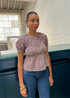 Etta Blouse - Cocoa