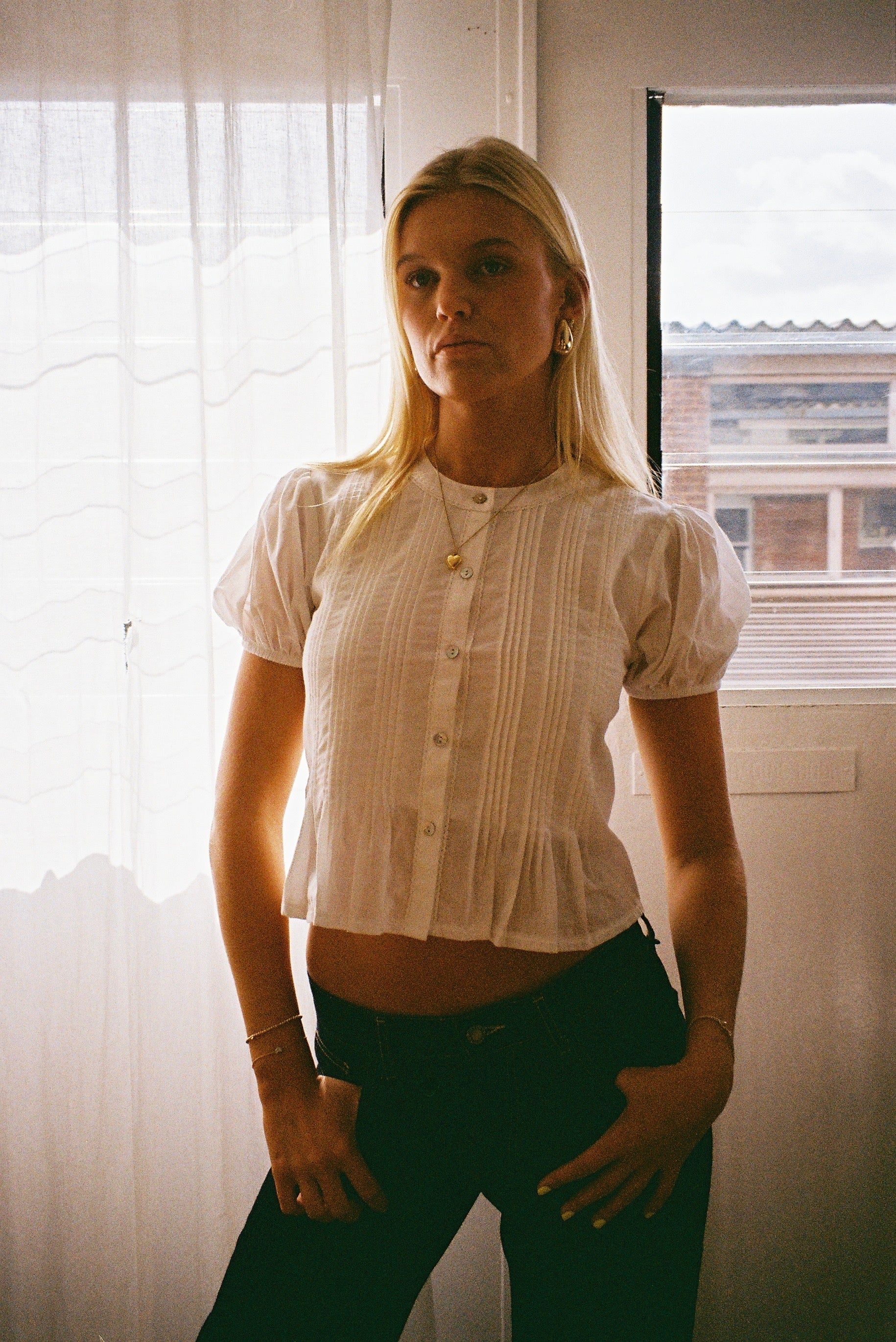 Emma Blouse - White