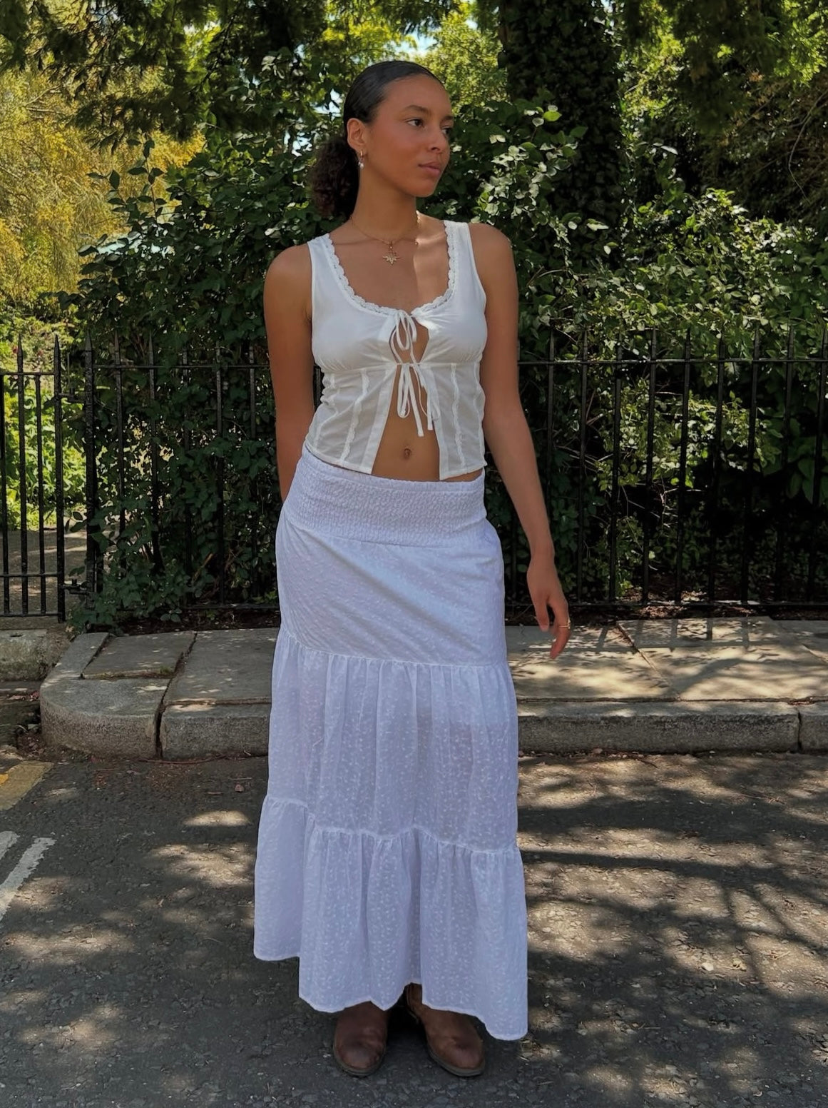 Maxi Skirt - White Main image