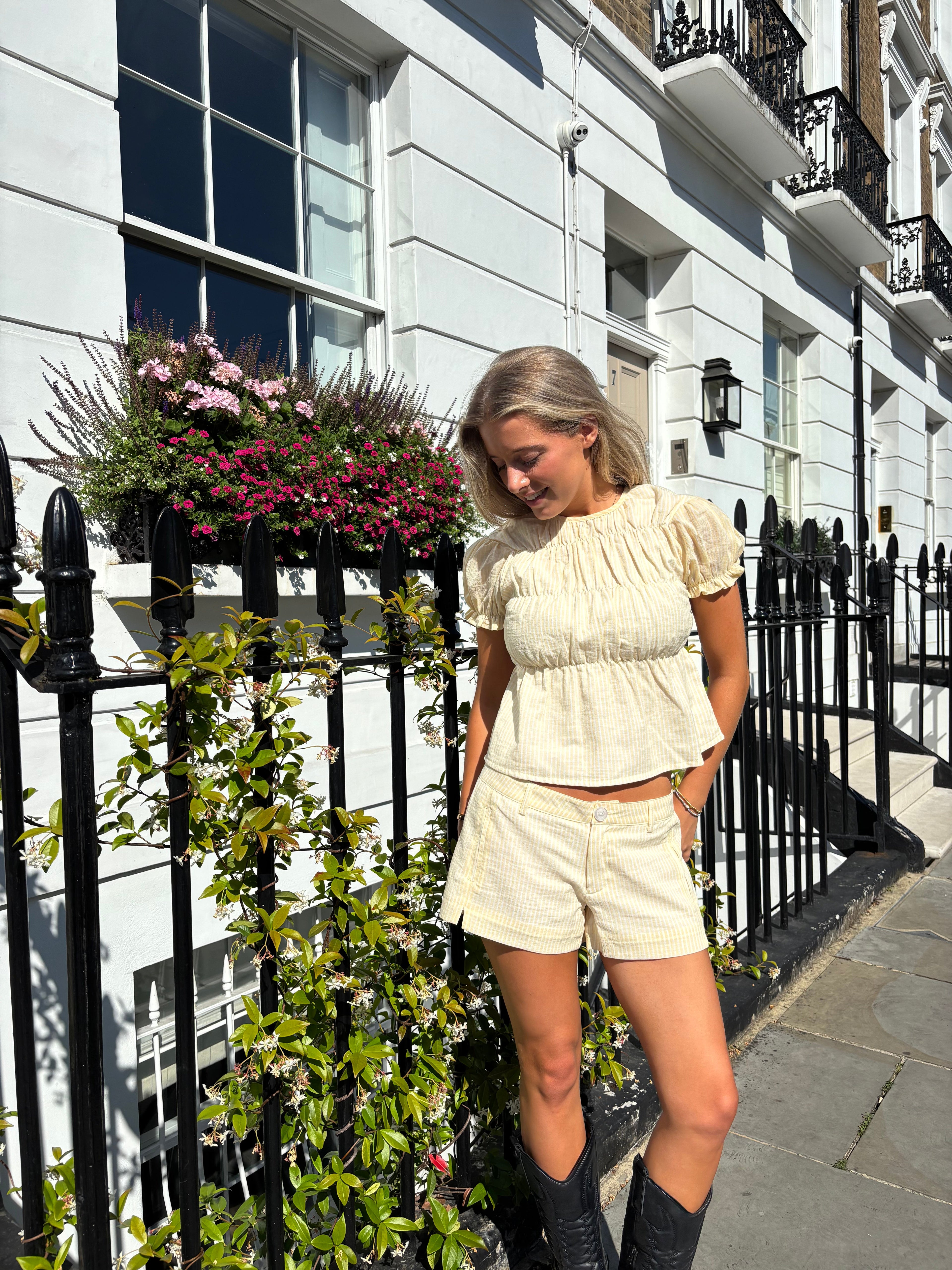 Mini Shorts - Buttercup