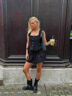 Black Mini Skirt