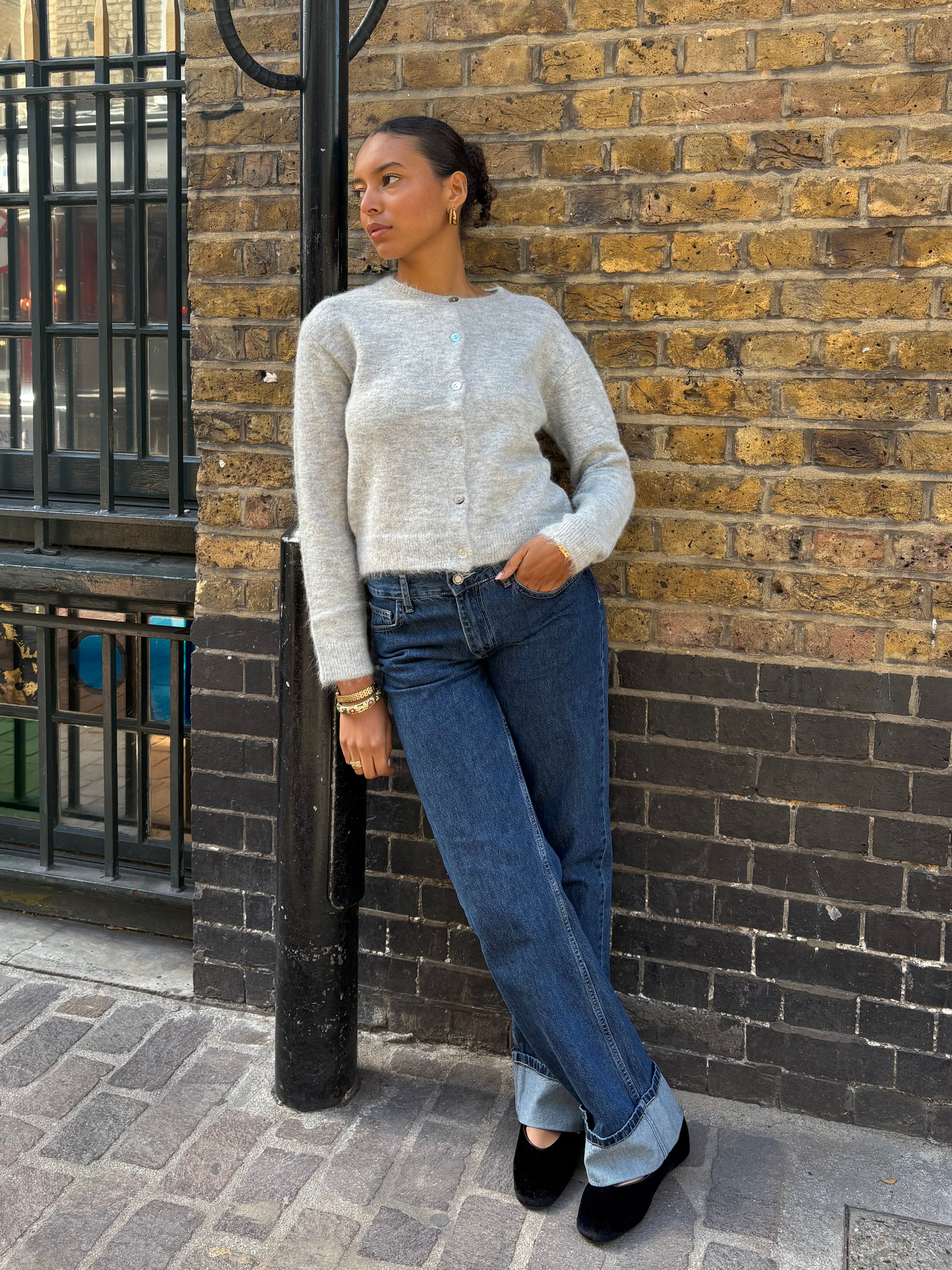 Elsa Cardigan - Light Grey Secondary image
