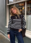 Cara Jumper - Black & White