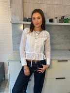 Mina Blouse - White