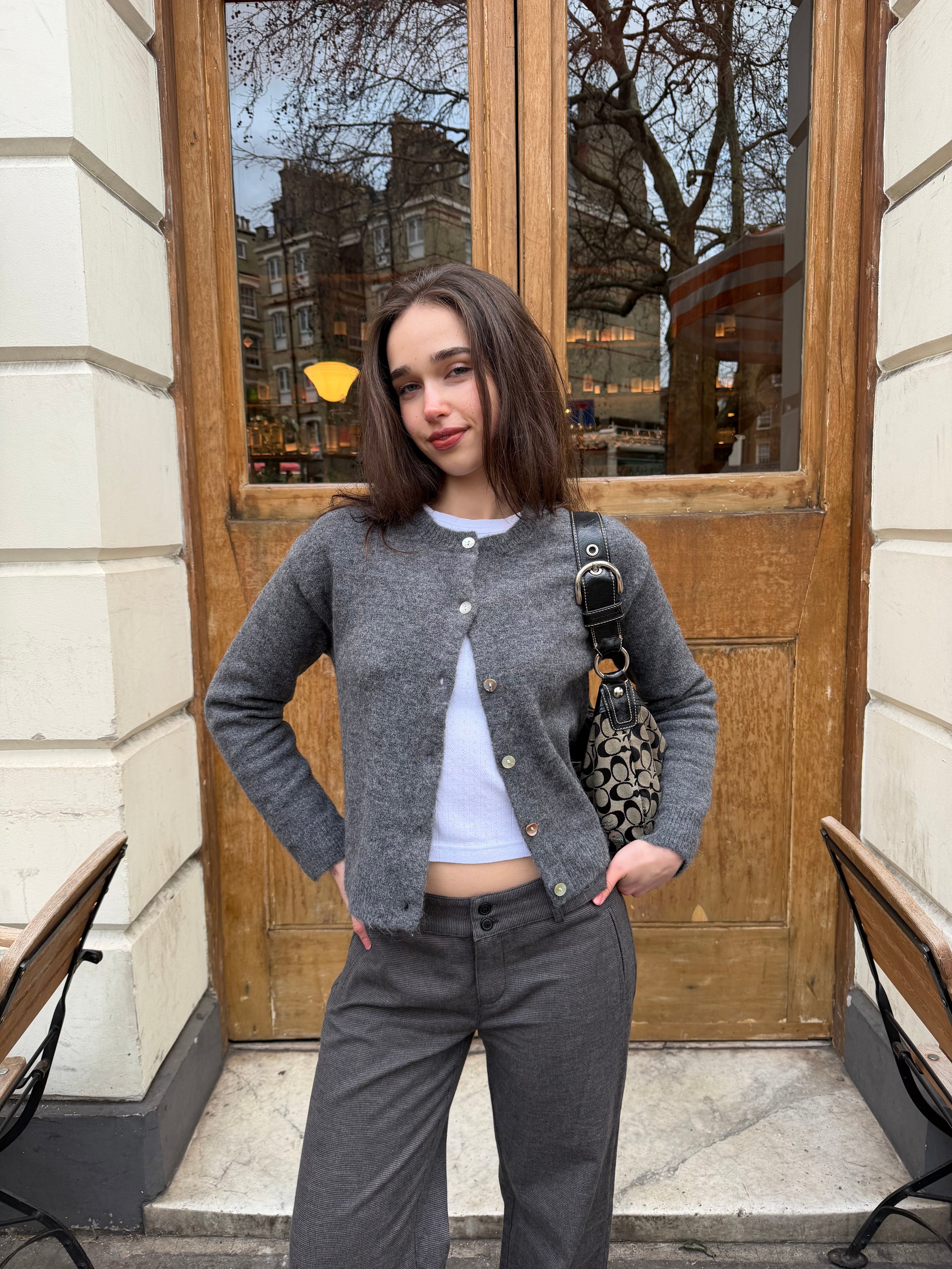 Elsa Cardigan - Dark Grey