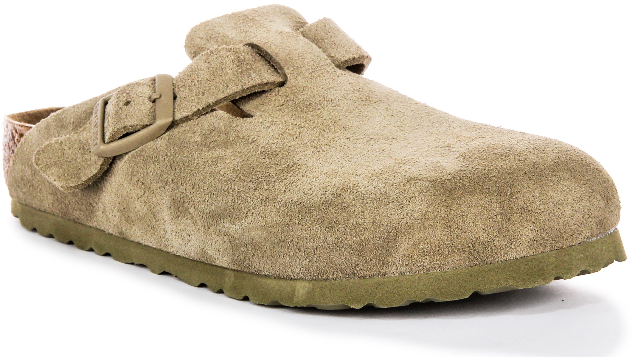 Birkenstock Boston Bs en Kaki | Coupe Régulière Main image