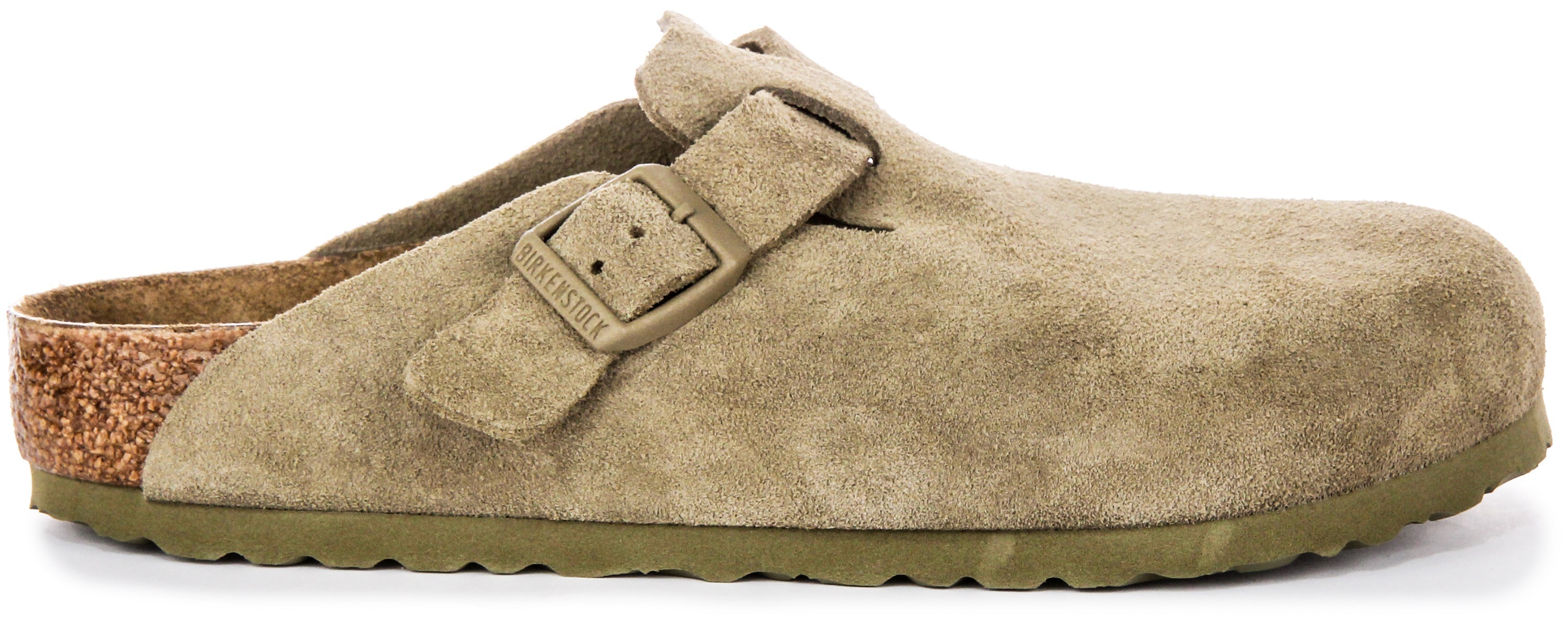 Birkenstock Boston Bs en Kaki | Coupe Régulière Secondary image