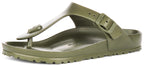 Birkenstock Gizeh Eva In Khaki | Regular Fit