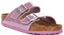 Birkenstock Arizona Kids Bs In Lavender For Juniors | Regular Fit
