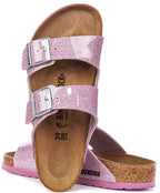 Birkenstock Arizona Kids Bs In Lavender For Juniors | Regular Fit