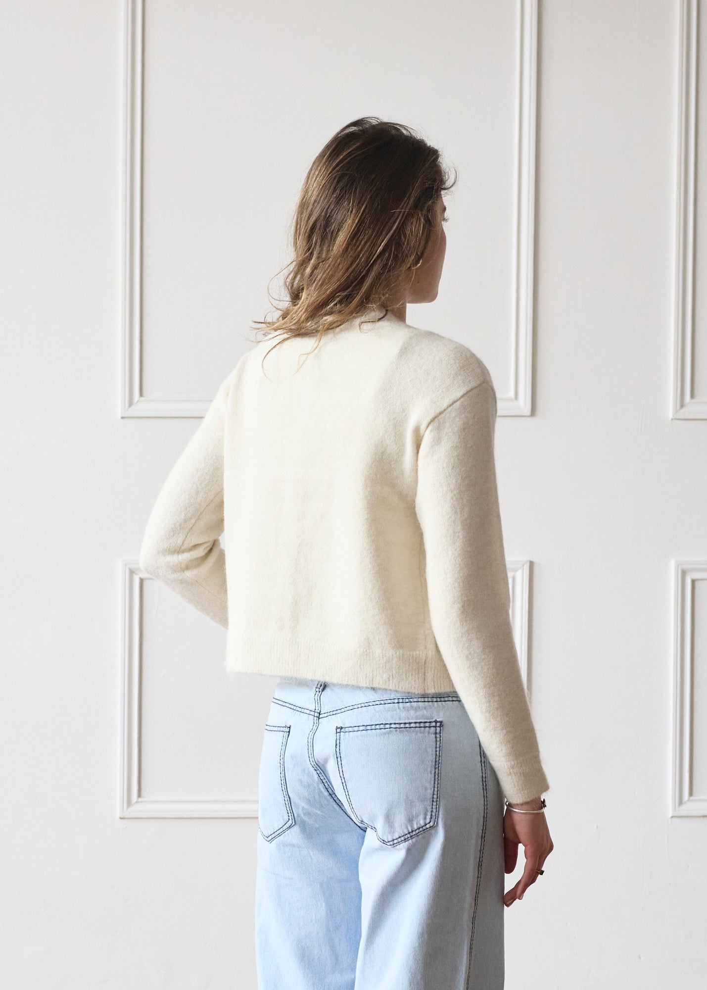 Elsa Cardigan - Cream Secondary image