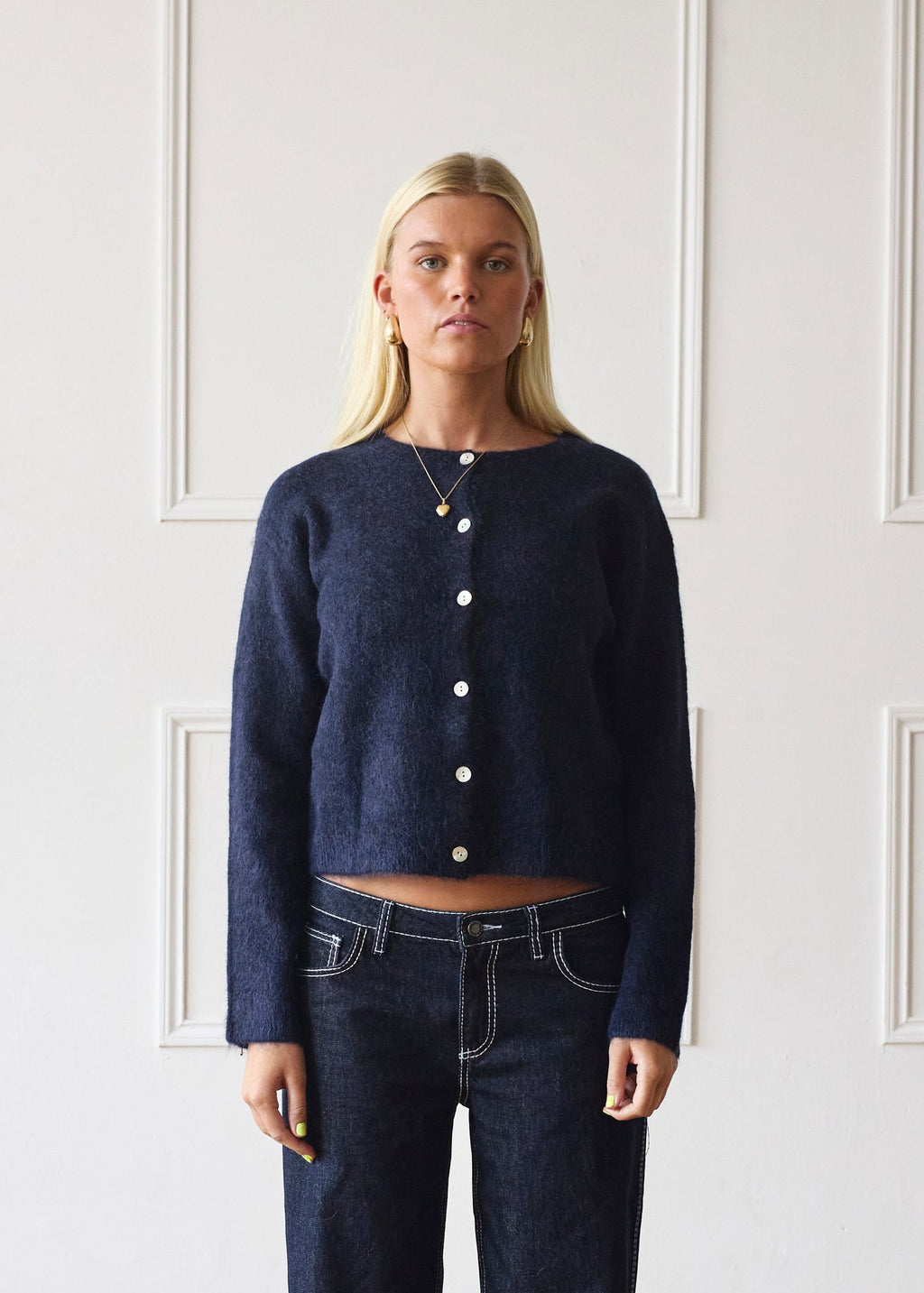 Elsa Cardigan - Navy
