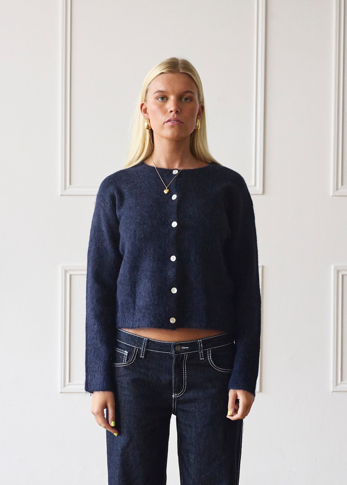 Elsa Cardigan - Navy