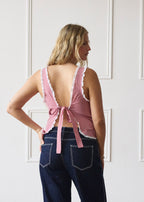 Lola Top - Red Gingham