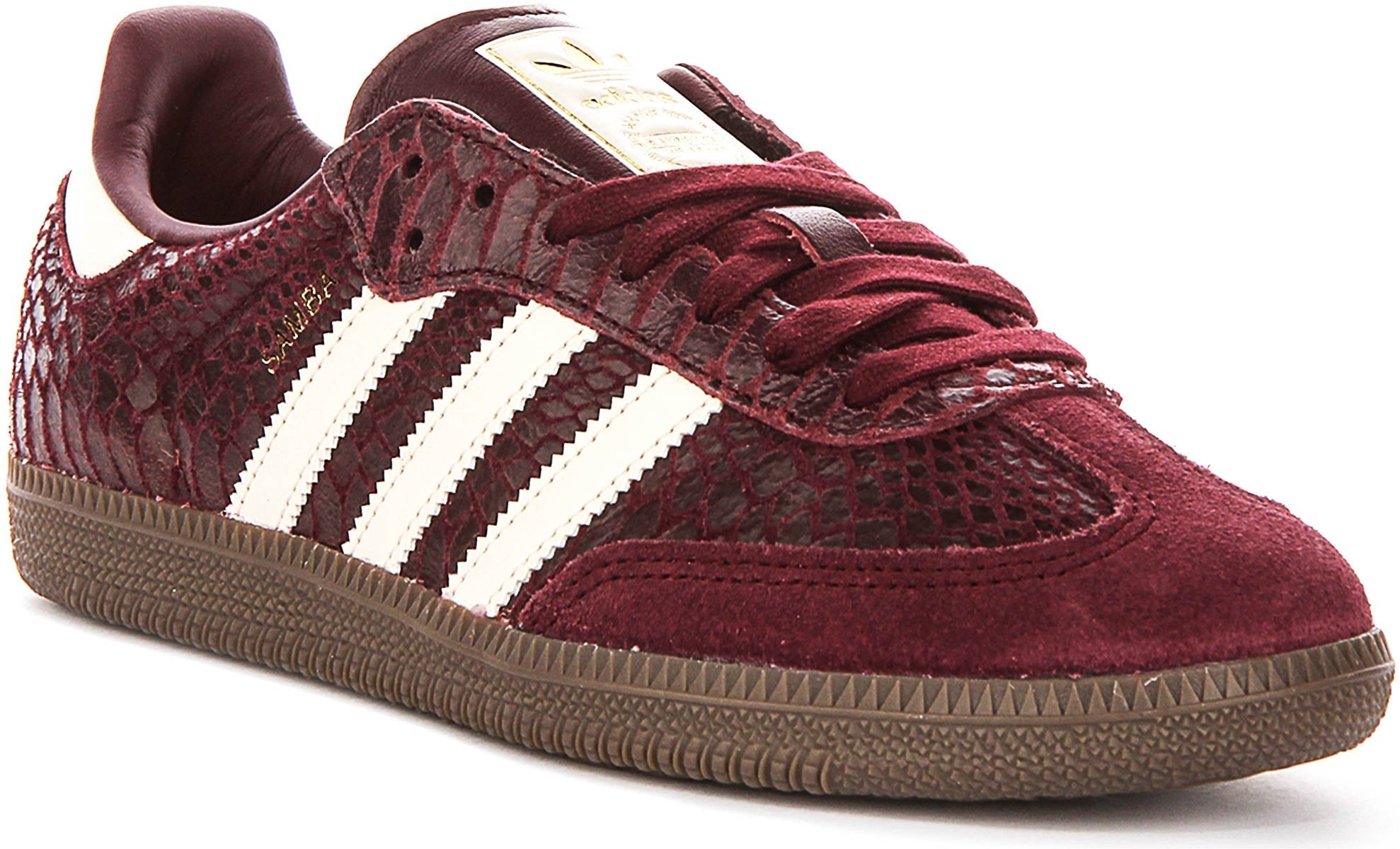 Adidas Samba OG W In Maroon Snake Print For Women Main image