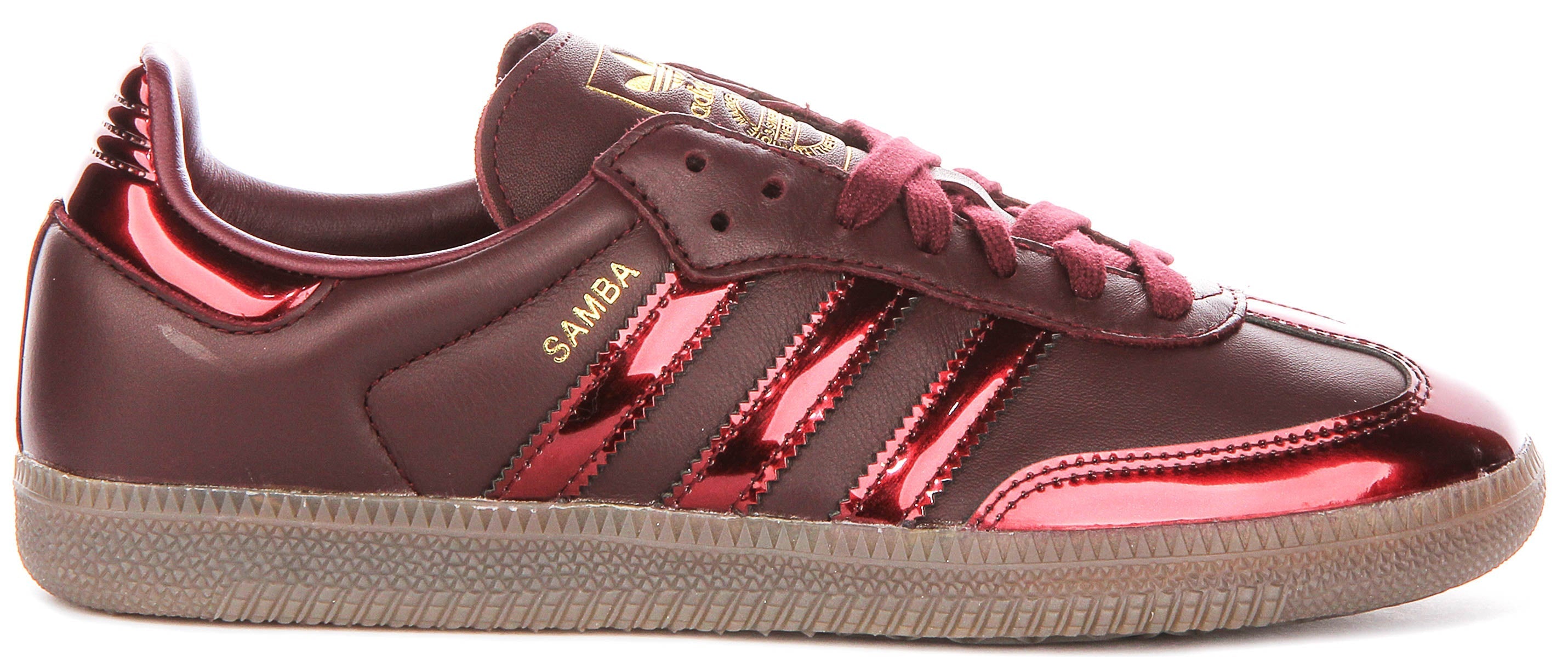 Adidas Samba OG W In Maroon Metalic For Women Secondary image
