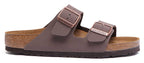 Birkenstock Arizona Sandale à double lanière Birkibuc poure en moca
