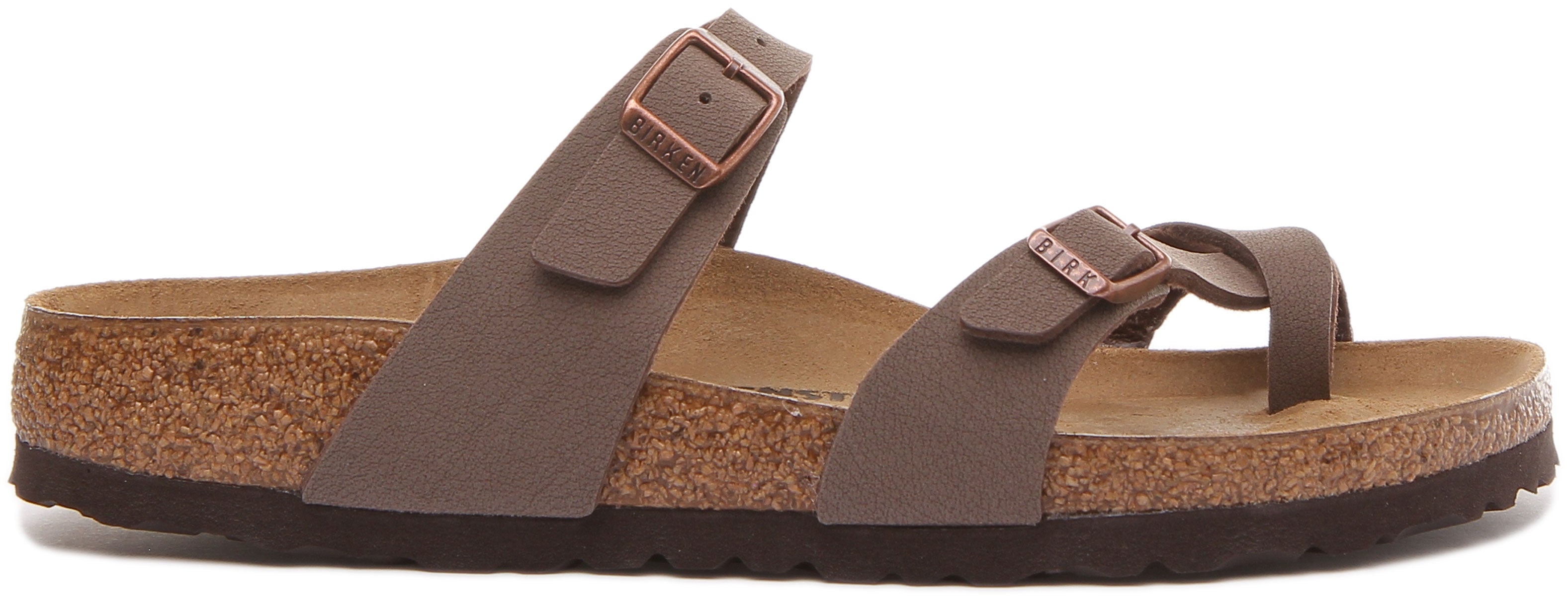 Birkenstock Mayari Sandales à lanières Birko Flor pour femmes en moca Secondary image