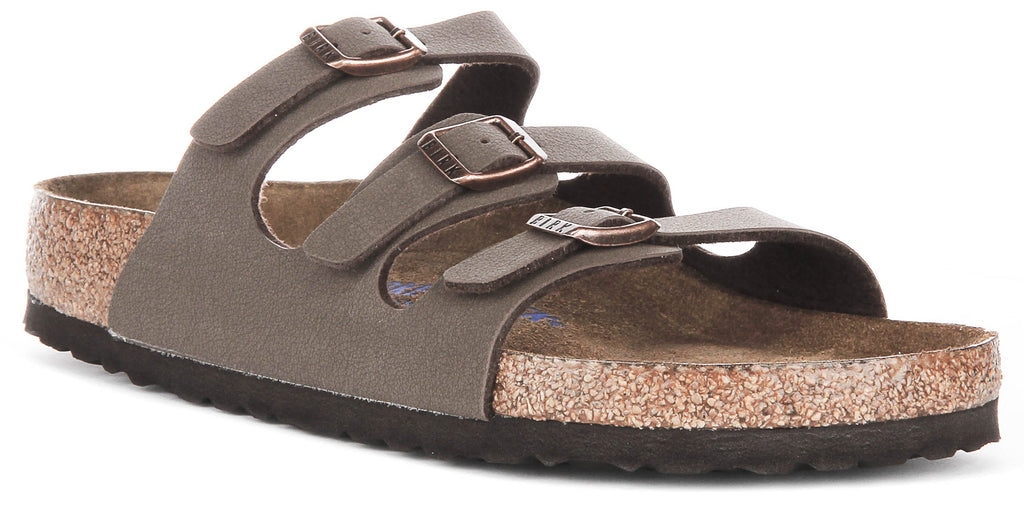 Birkenstock Florida Semelle Souple en Moca | Coupe Standard